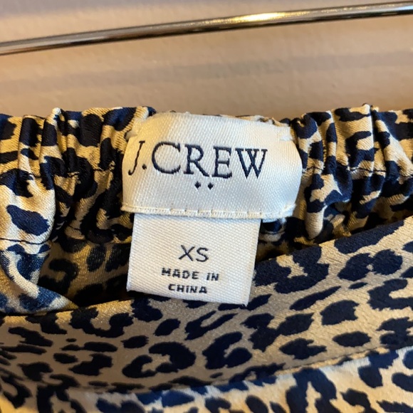 NWOT J Crew Silky Leopard Print Midi Skirt - Picture 3 of 4
